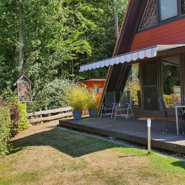 Ferienhaus am Wald, hotel v destinaci Ronshausen