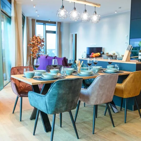 CABANA - TheView - Terrasse - Waterfront - kostenloser Parkplatz - WiFi, хотел в Олденбург