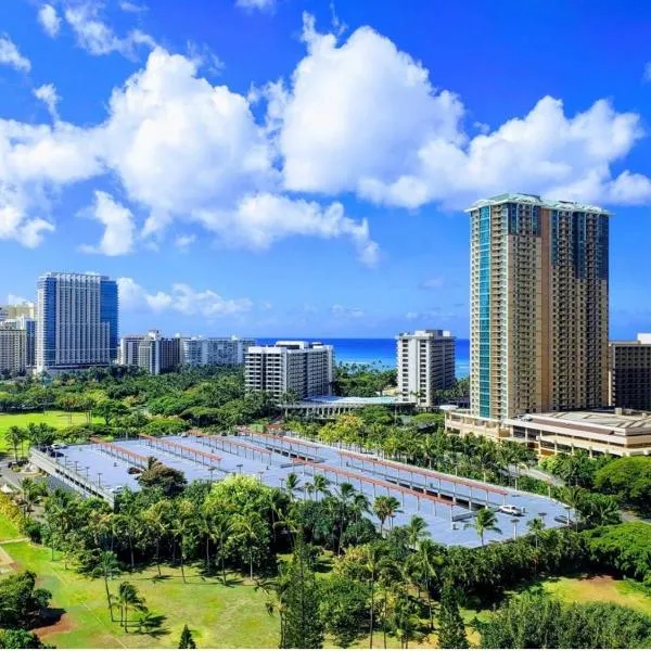 Soothing Hawaii Condo - 18F、ホノルルのホテル