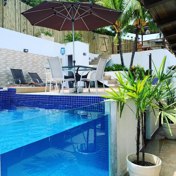 Geribá - piscina de vidro com hidromassagem - 12 pessoas - Foto 4