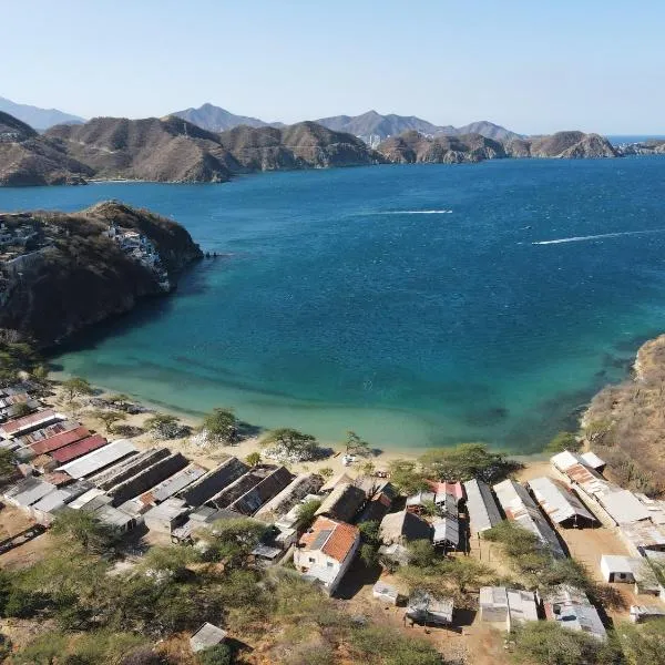 Puro Paraíso Eco Hotel, hotell i Taganga