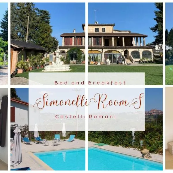 B&B Simonelli RoomS، فندق في Rocca Priora