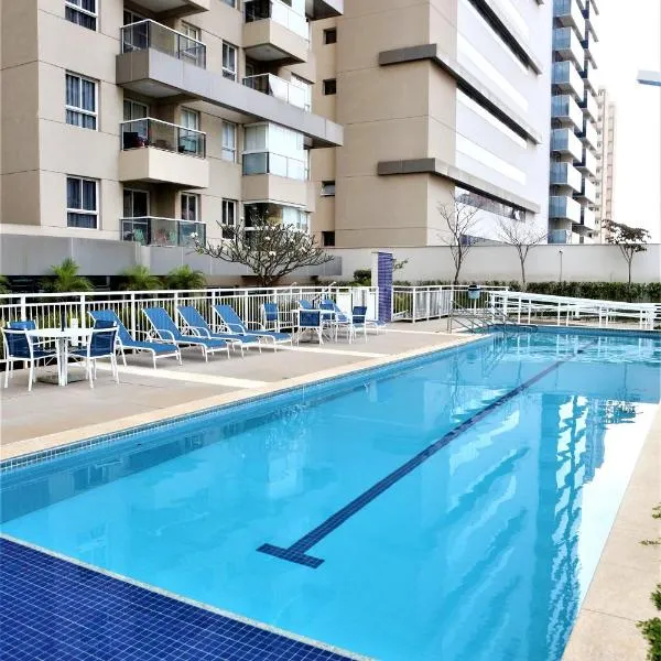 Apartamento 1604 no Bosque com um quarto sala cozinha completa e uma vaga de garagem, hotel in Campinas