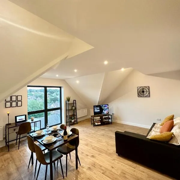 Chic and Airy Apartment, hotel en Hadlow
