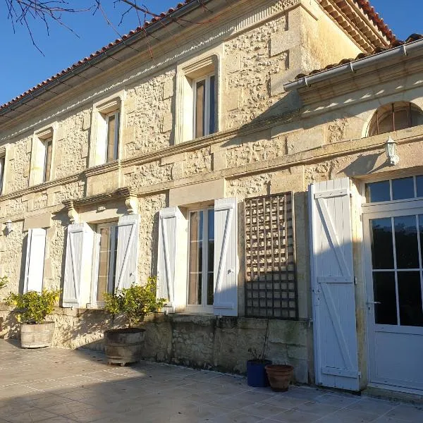 Maison de charme avec suite parentale et grande piscine extérieure – hotel w mieście Anglade