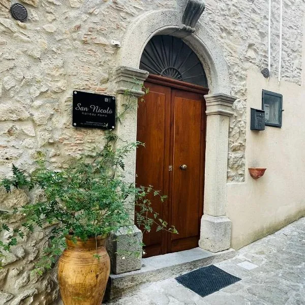 San Nicolò Holiday Home, hotel v destinácii Montalbano Elicona