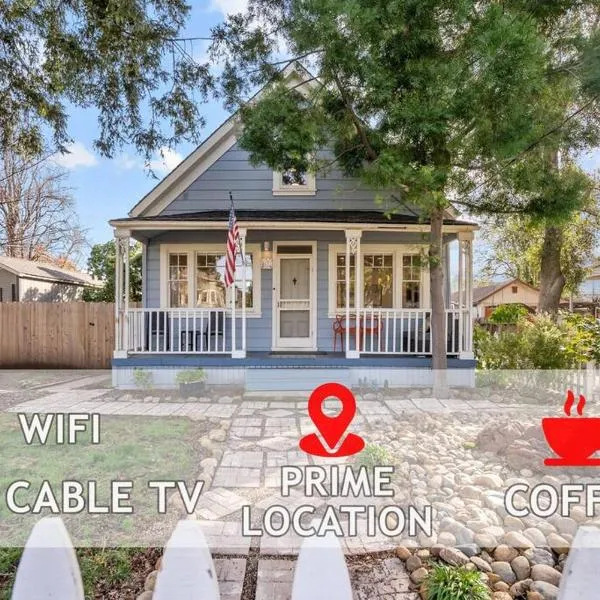 Downtown Napa HOT TUB Retreat - 3 Bed l 2 bath, hotel in Napa