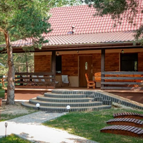Pasymianka House całoroczny dom z sauną i beczką z zimną wodą, hotel v destinaci Pasym