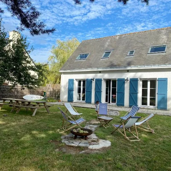 Maison familiale 8 personnes, hôtel à Piriac-sur-Mer