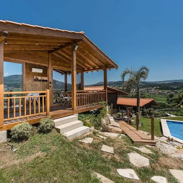 Fernandes Guest house Yellow Bungalow, hotel em Ponte de Lima