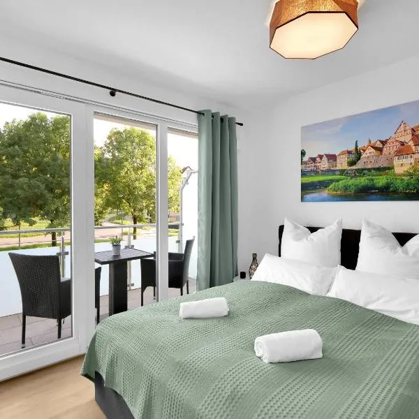 INhome Studio Apartment - Küche - Parken - TV, Hotel in Schwäbisch Hall