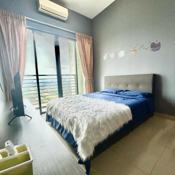 Modern Dpulze Soho fit 4pax,Netflix provided, hotel in Cyberjaya