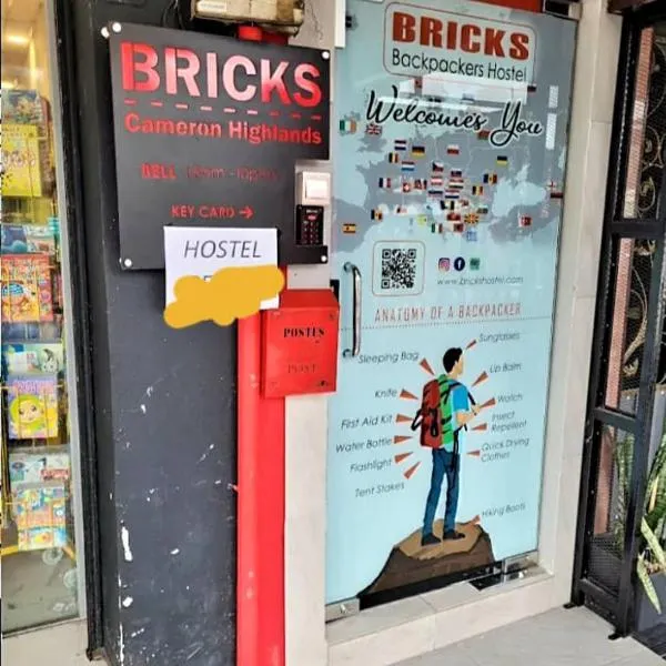 BRICKS Backpackers Sleepbox, hotel v destinaci Tanah Rata
