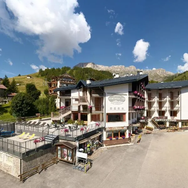 Hotel Portavescovo – hotel w Arabbie