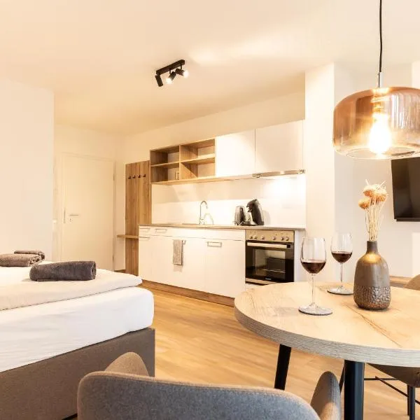 바트 뒤어하임에 위치한 호텔 Kapfwald Appartements