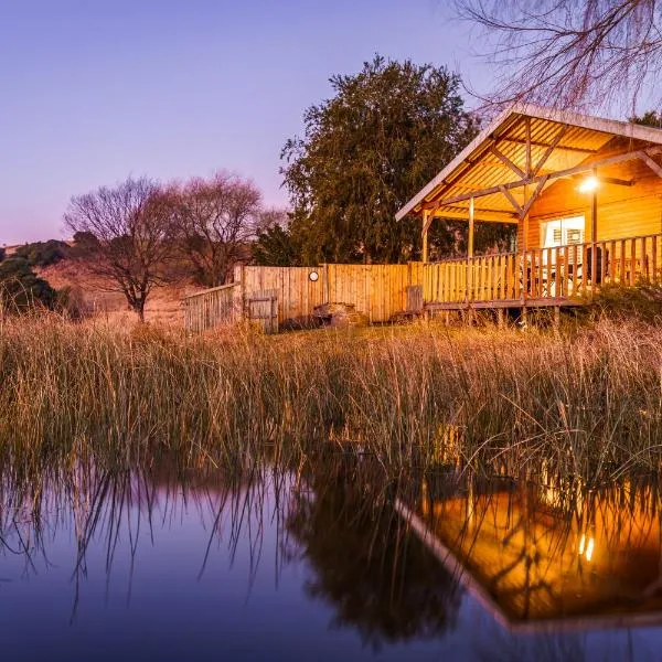 Dargle에 위치한 호텔 Copperleigh Trout Cottages