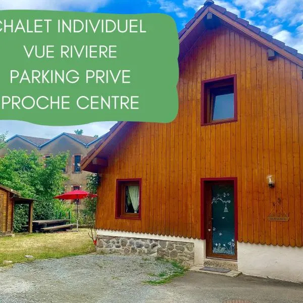 Meublé de la Doller - Chalet au bord de l’eau, hotel in Masevaux