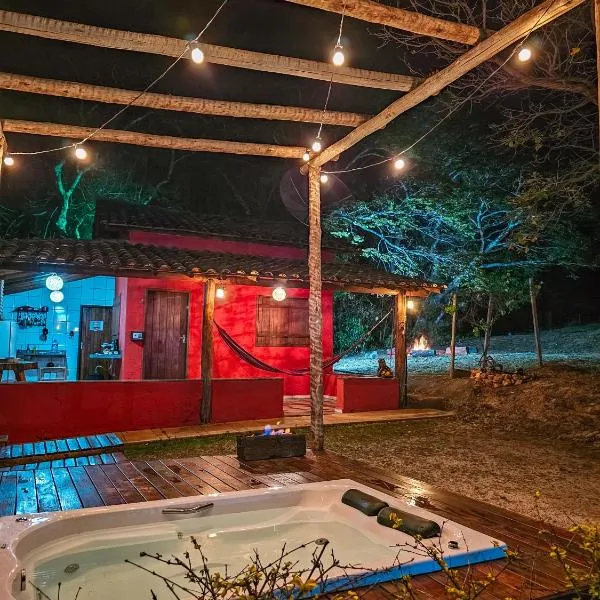 Cantinhos do Cipó - Chales privativos com hidro, hotel in Serra do Cipo