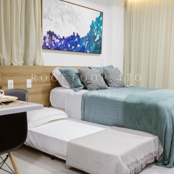 Flat LUXO Boa Viagem Rooftop470 com piscina - Foto 2