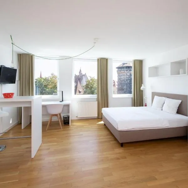 Brera Serviced Apartments Nürnberg, hotel v Norimberku