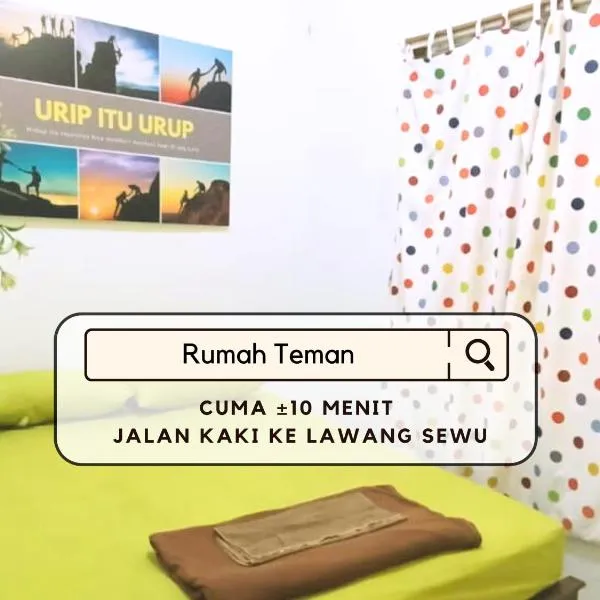 Rumah Teman Hostel, hotel v destinaci Semarang