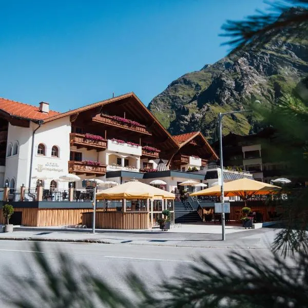 Hotel Mittagskogel Pitztal, hotel en Sankt Leonhard im Pitztal