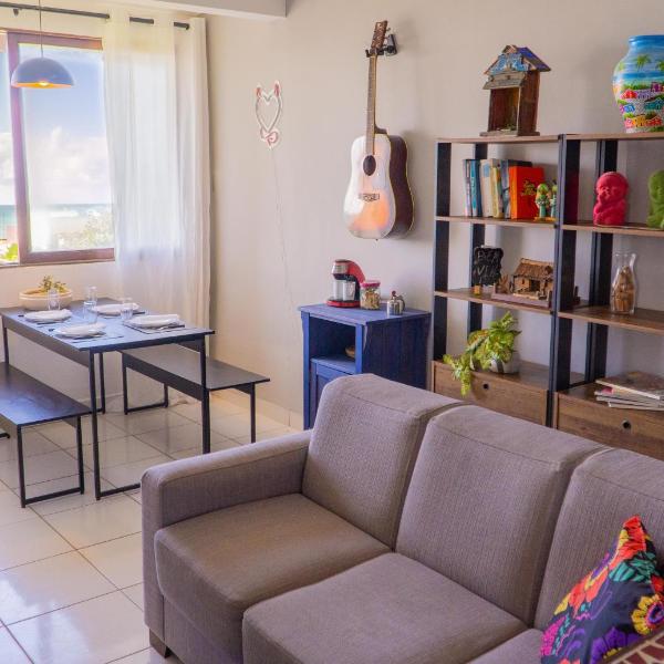 apartamento vista mar 2 quartos estacionamento gratis Netflix e self check in