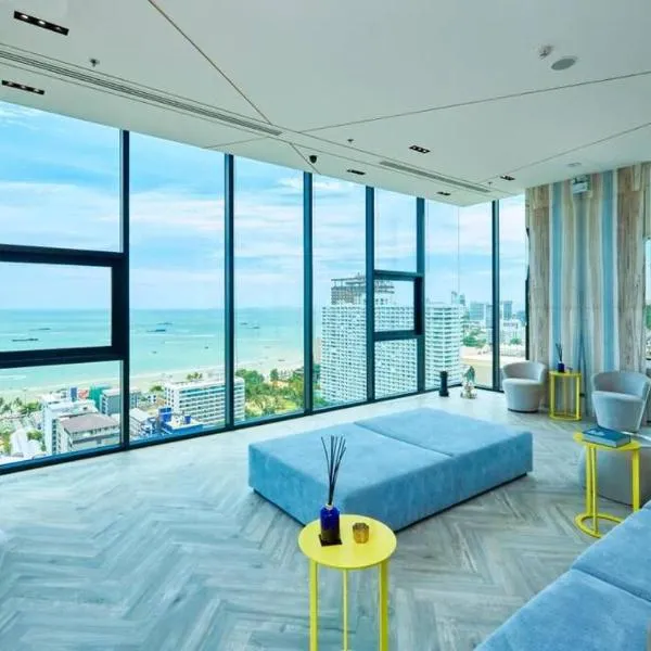 Sea View 2 Bed Room Condo @ Central Pattaya, hotel in Pattaya Central