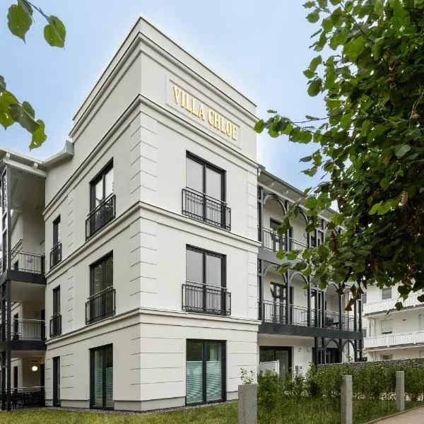 Villa Chloe Binz Appartements exklusiv in Top Lage、ビンツのホテル