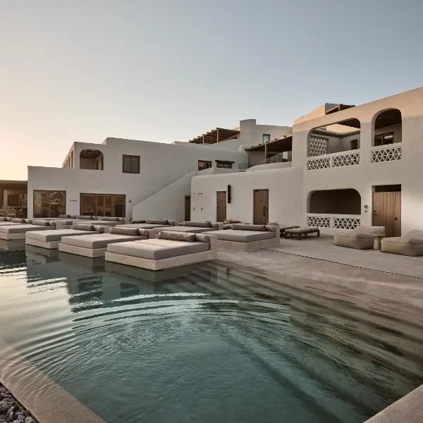 Domes Noruz Mykonos, hotel ve městě Mykonosu