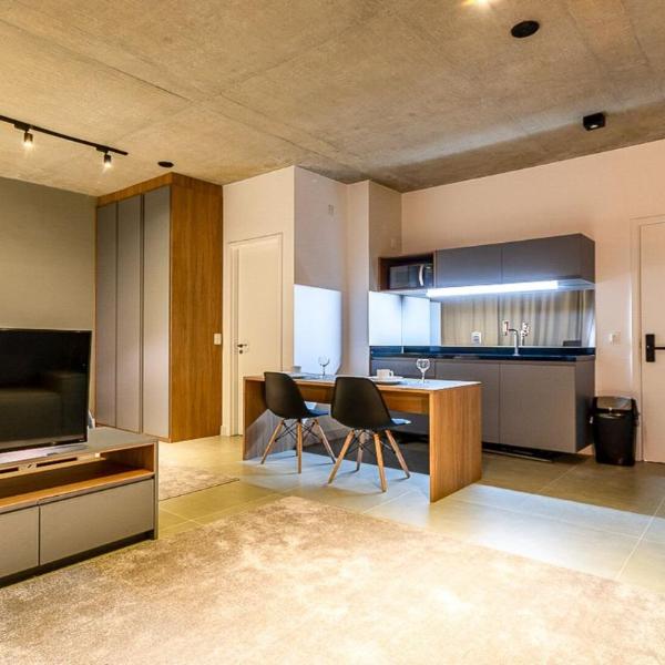 Studios luxuosos no Itaim Bibi com vaga de garagem. - Foto 5