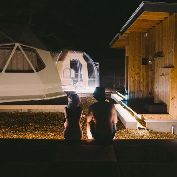 dots by Dot Glamping Suite 001、富士河口湖町のホテル