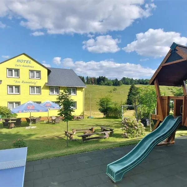 Marschalls Hotel Am Rennsteig, хотел в Нойхаус ам Ренвег