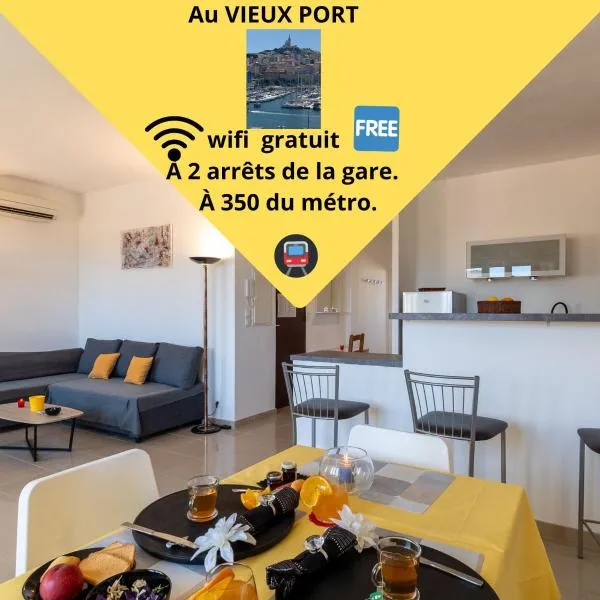célèbre vieux port, Marseille, hotel in Marseille