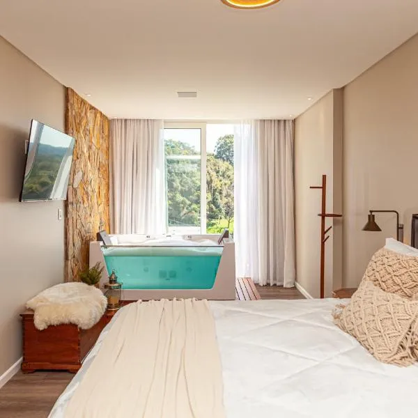 Villa Toscana - Vale dos Vinhedos โรงแรมในเบงโต กองซัลเวส