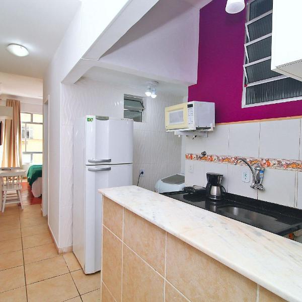 Studio econômico com vista mar em Copacabana - Foto 4