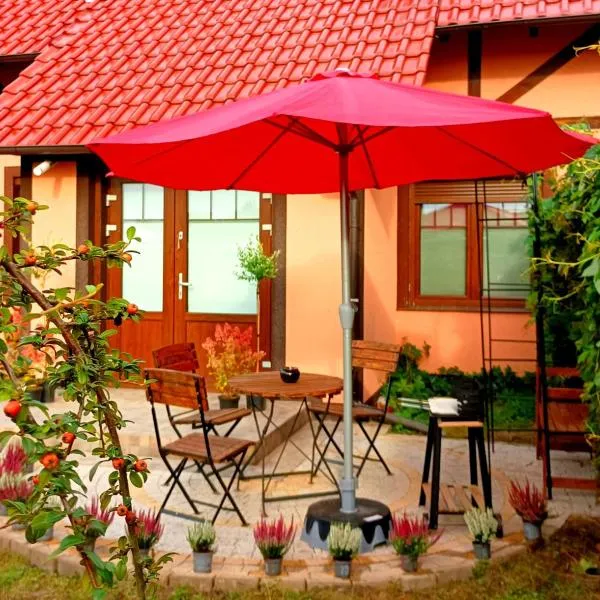 Cozy apartament "APPLES" for travellers, BBQ garden at private House, hotel en Trzebiechów