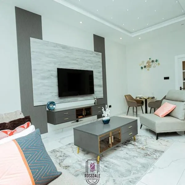 Cozy 2 bedroom @the Rosedale, hotel di Accra