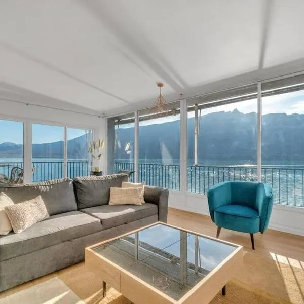 Les Pieds dans l'Eau, готель у місті Tresserves