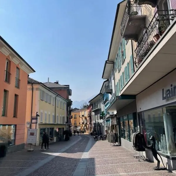 Gemütliche Wohnung im Borgo Ascona, מלון באסקונה