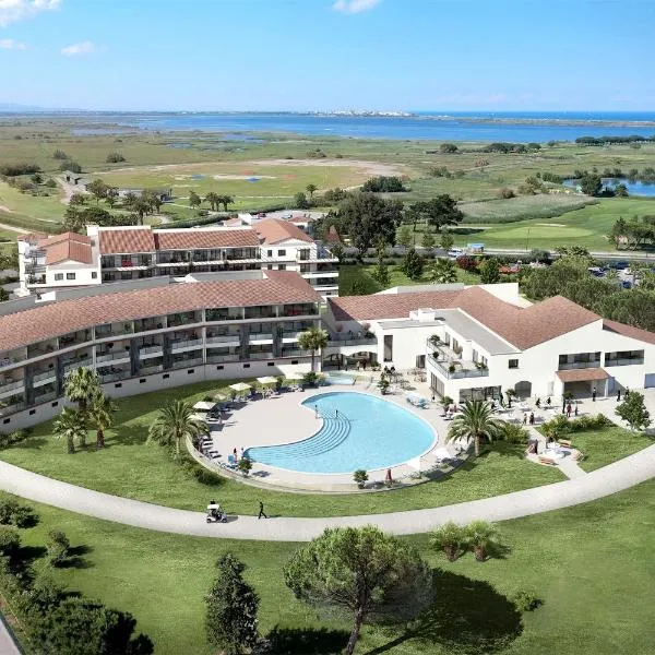 Résidence Pierre & Vacances Premium Horizon Golf、サン・シプリアンのホテル