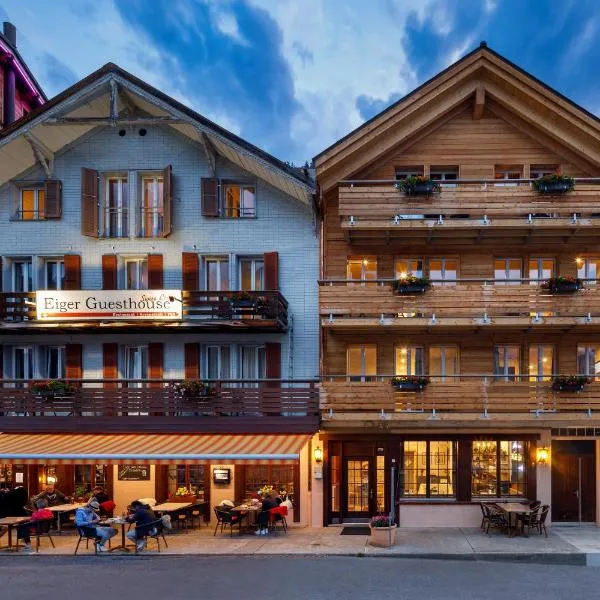 Eiger Guesthouse, hotell i Mürren