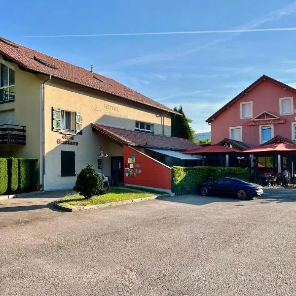 LOGIS HÔTEL, CHALETS et RESTAURANT LES CHATELMINÉS、ラ・ブレスのホテル