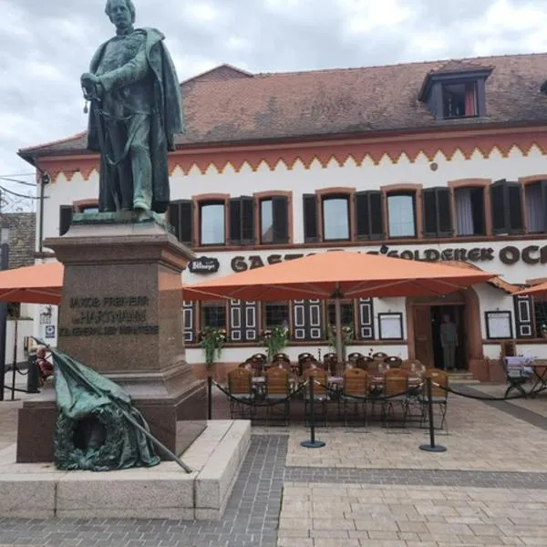 Hotel zum Goldenen Ochsen, hotel in Venningen