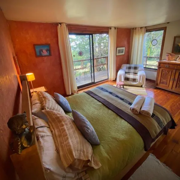 Suite con jacuzzi y bellas vistas, hotel in Lago Lanalhue