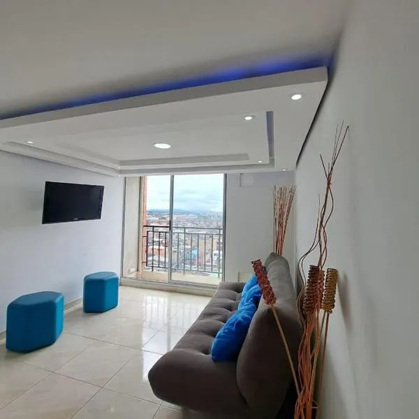 Apartamento moderno cerca del aeropuerto, hotel v destinaci Bogotá