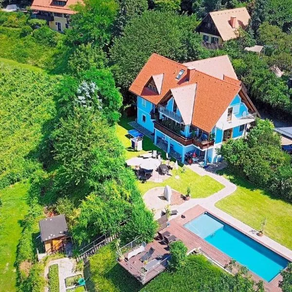 Apartment mit Pool und Aussicht, hotel en Kitzeck im Sausal
