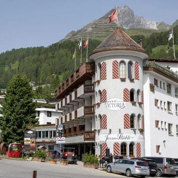 Swiss Quality Turmhotel Victoria, hotel en Langwies