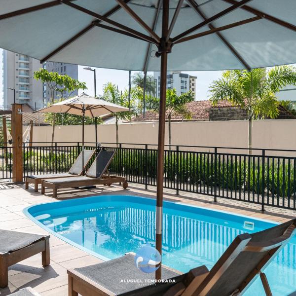 Apartamento com VISTA MAR, Ar-condicionado, Wi-Fi Condomínio com PISCINA, quadra de esportes Playground infantil a 15 minutos do Beto Carreiro - Foto 3