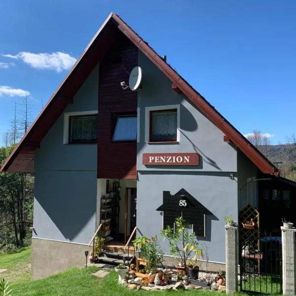 Mezná 85, hotel di Hřensko